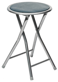 Табурет складной SHADOW серо-голубой