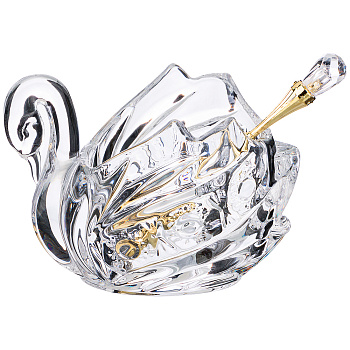 ИКОРНИЦА "MUZA CRYSTAL" С ЛОЖКОЙ 11*7*8,5 СМ. (355-273)