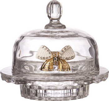 ИКОРНИЦА "VENEZIA" ДИАМЕТР=12,5 СМ. ВЫСОТА=11,5 СМ. КОЛЛЕКЦИЯ "MUZA" (355-005)