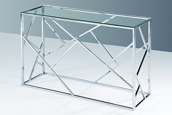 Консоль АРТ ДЕКО 115*30 серебро