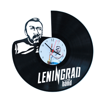 Часы  виниловая грампластинка Ленинград WL-25