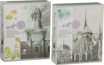 ФОТОАЛЬБОМ 16*14*4 СМ.НА 40 ФОТО 15*10 СМ.2 ВИДА (12-553)