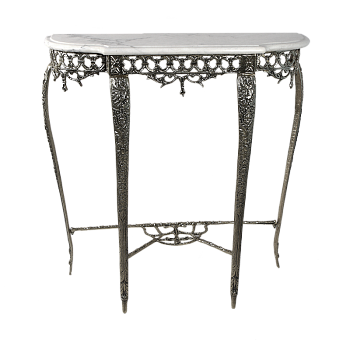 Консоль бронзовая Рэтта, покрытие  серебро  BP-50013-S