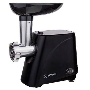 МЯСОРУБКА HOTTEK HT-976-003 МАКС.МОЩНОСТЬ 1800ВТ, НОМИНАЛЬНАЯ МОЩН.300ВТ, ЦВЕТ ЧЕРНЫЙ (976-003)