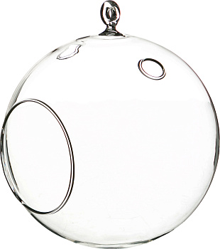 ВАЗА ДЕКОРАТИВНАЯ ПОДВЕСНАЯ ДИАМЕТР=20 СМ. (182-106)