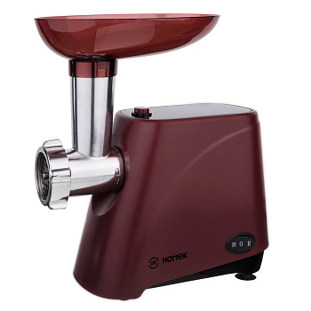 МЯСОРУБКА HOTTEK HT-976-004 МАКС.МОЩНОСТЬ 1800ВТ, НОМИНАЛЬНАЯ МОЩН.300ВТ, ЦВЕТ БОРДОВЫЙ (976-004)