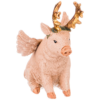 СТАТУЭТКА "СВИНЬЯ" 5*5*8 СМ (162-499)