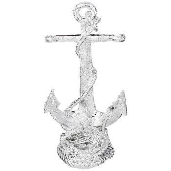 ПОДСТАВКА ДЛЯ БУТЫЛКИ И 2-Х БОКАЛОВ "ЯКОРЬ" 21.5*17.5*39.5 СМ. СЕРИЯ "DAL MARE" (529-101)