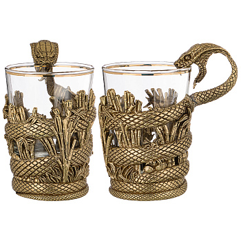 СТАКАН ДЛЯ ВИСКИ "ЗМЕЙ" 250 МЛ (385-247)